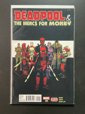 Deadpool The Mercs for Money 5 Marvel Comics 2016