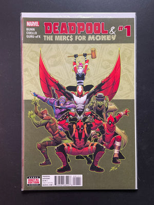 Deadpool The Mercs for Money 1 Marvel Comics 2016
