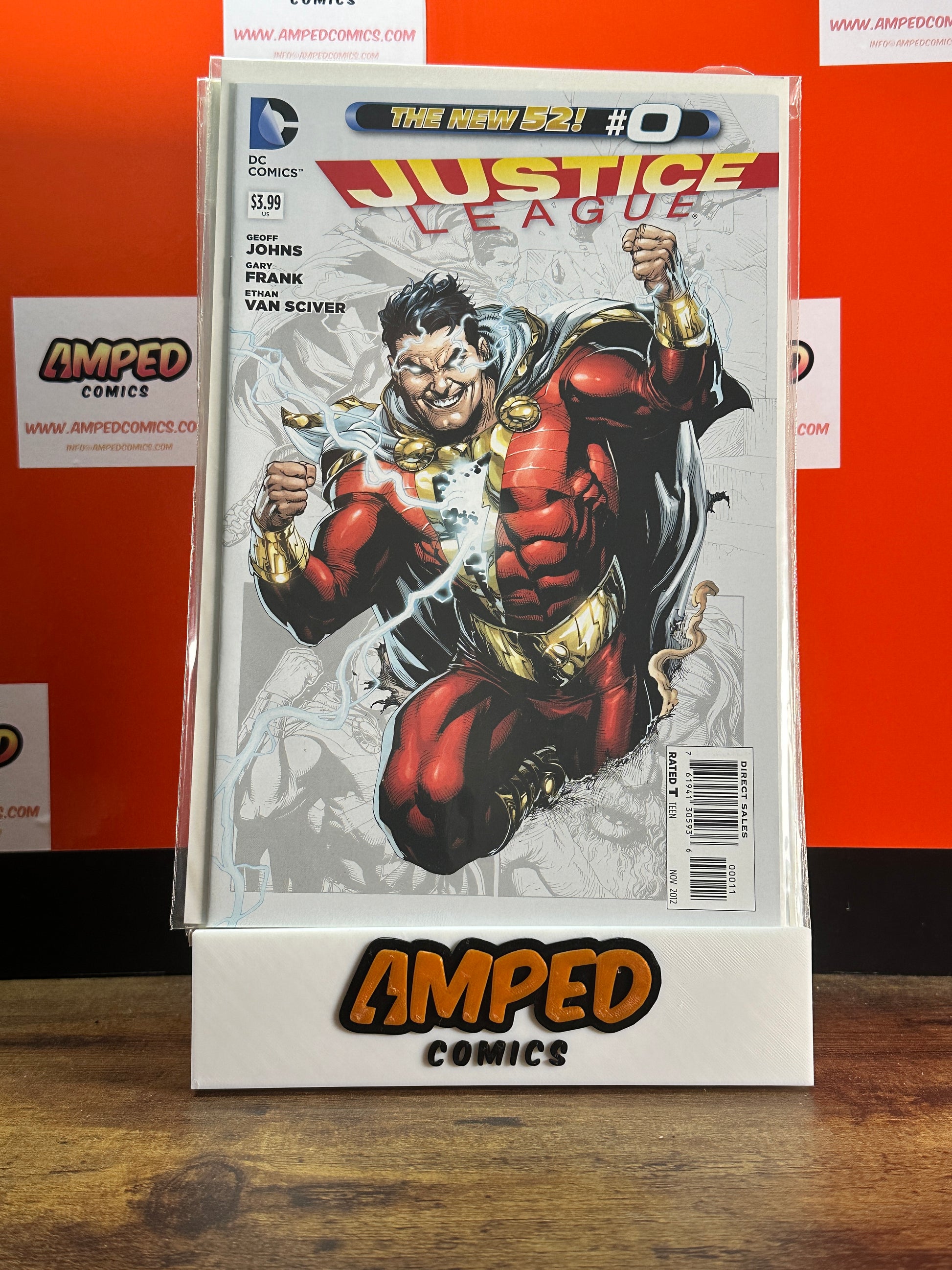 Justice League 0 The New 52 DC Comics 2012