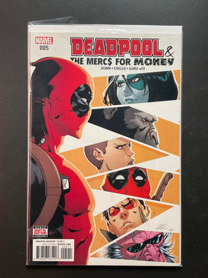 Deadpool The Mercs for Money 5 Marvel Comics 2016