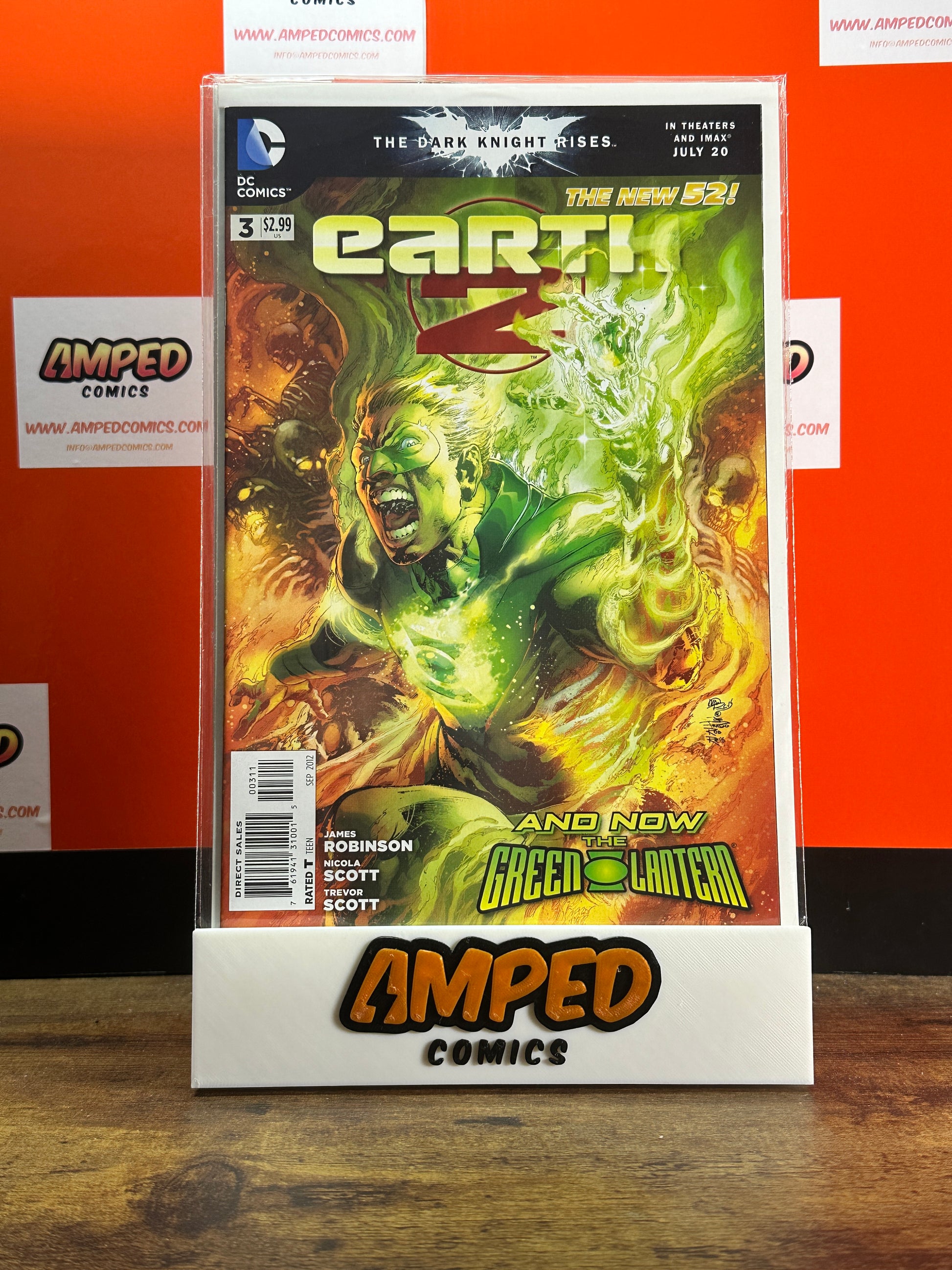 Earth 2 3 DC Comics The New 52 Green Lantern Appearance
