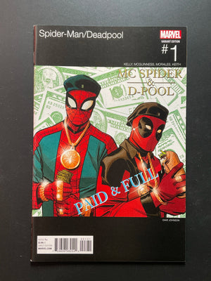 Spider-Man/Deadpool 1 Marvel Hip Hop Variant Edition - B