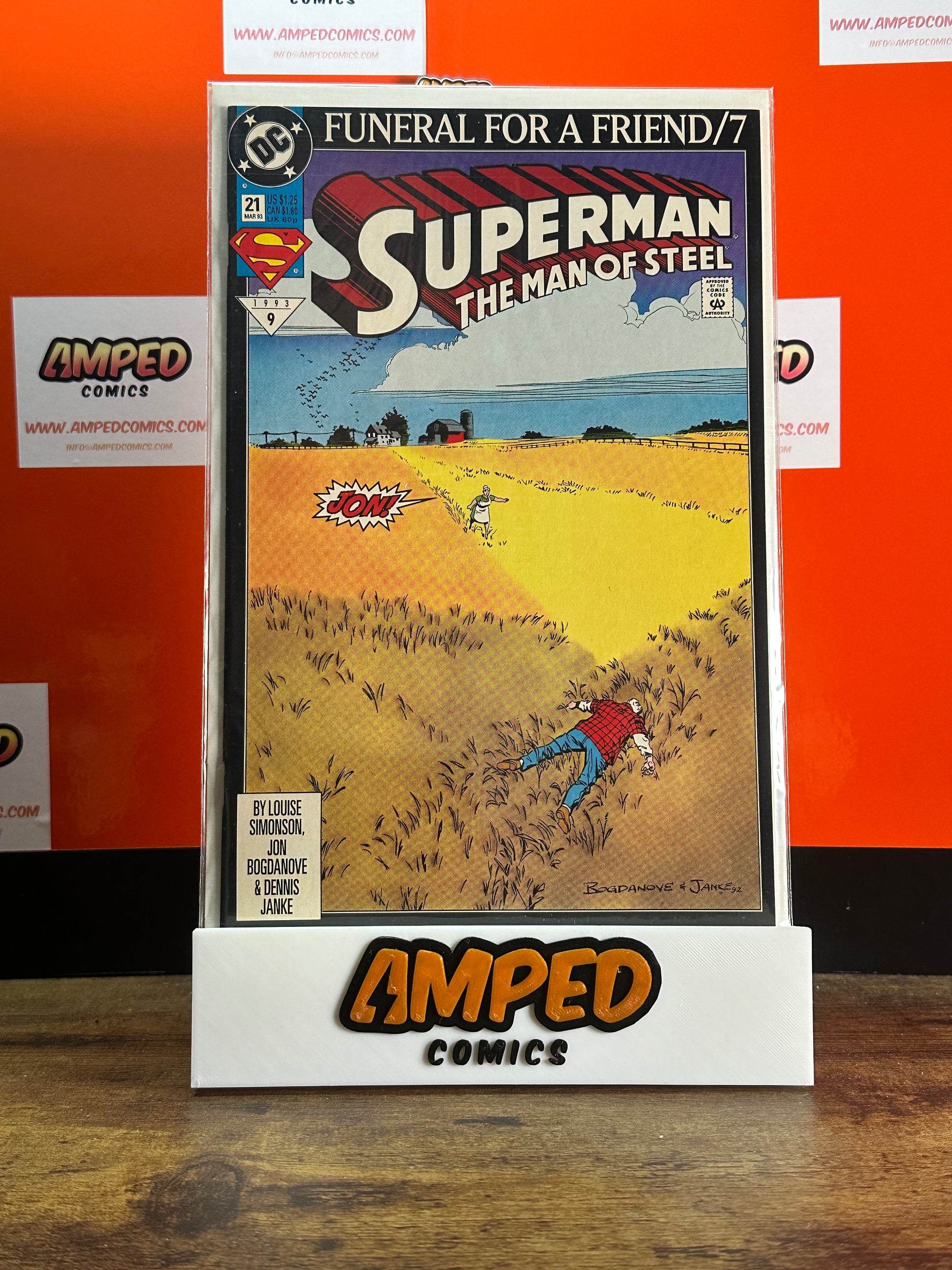 Superman The Man of Steel 21 (1993) - DC Comics