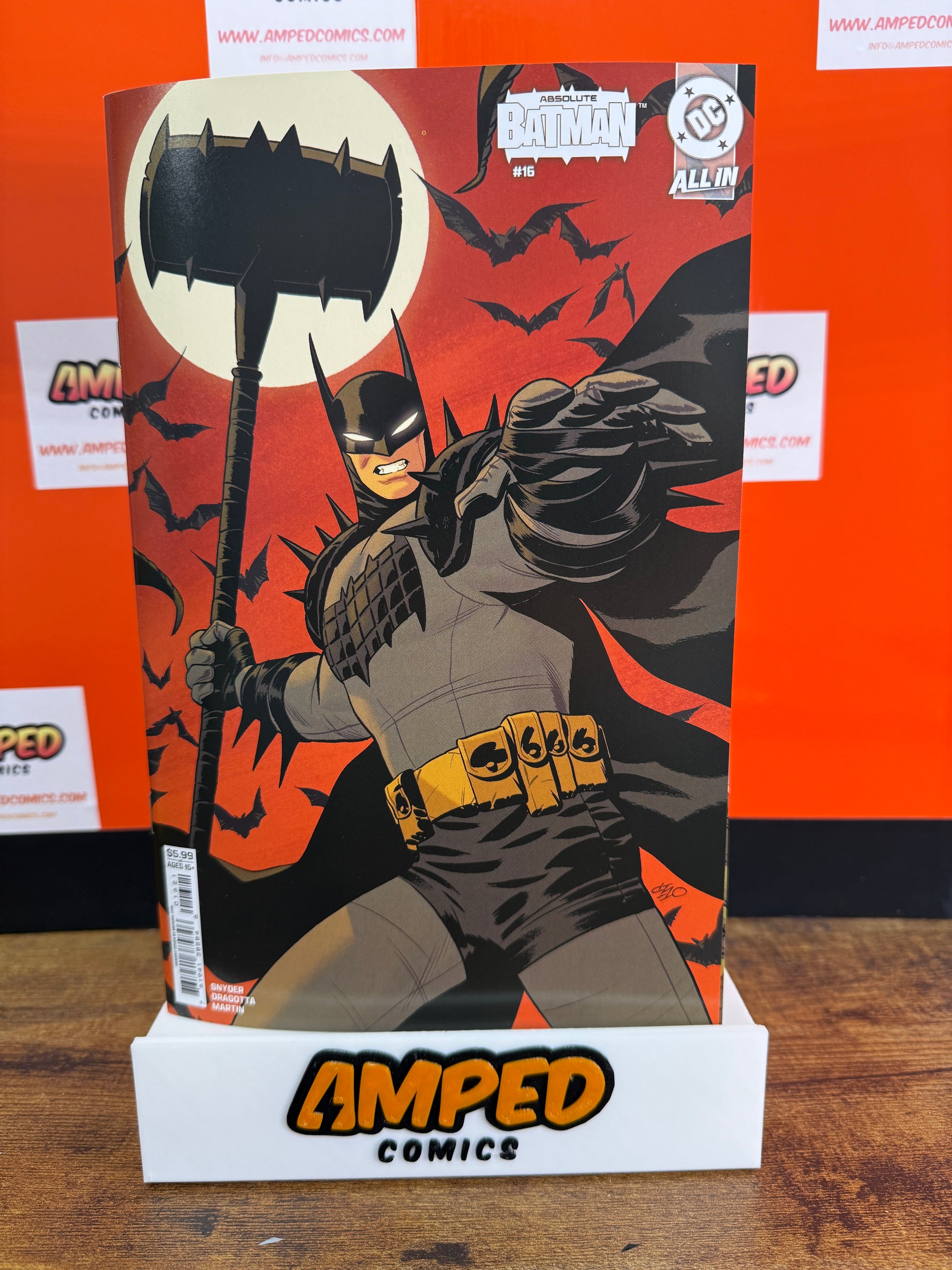 Absolute Batman 16 DC Comics All-In ALL 5 Covers