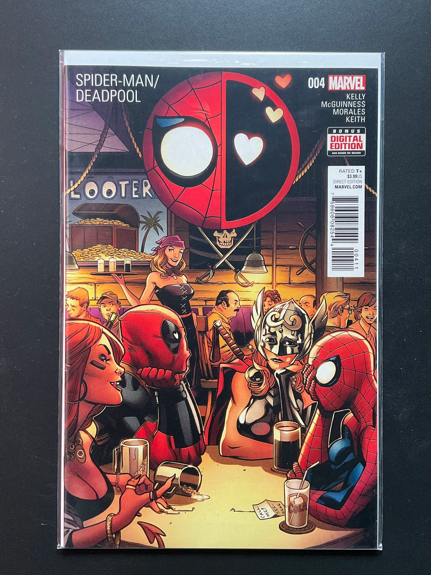 Spider-Man/Deadpool 4 Marvel Comics 2016 Kelly McGuinness Morales