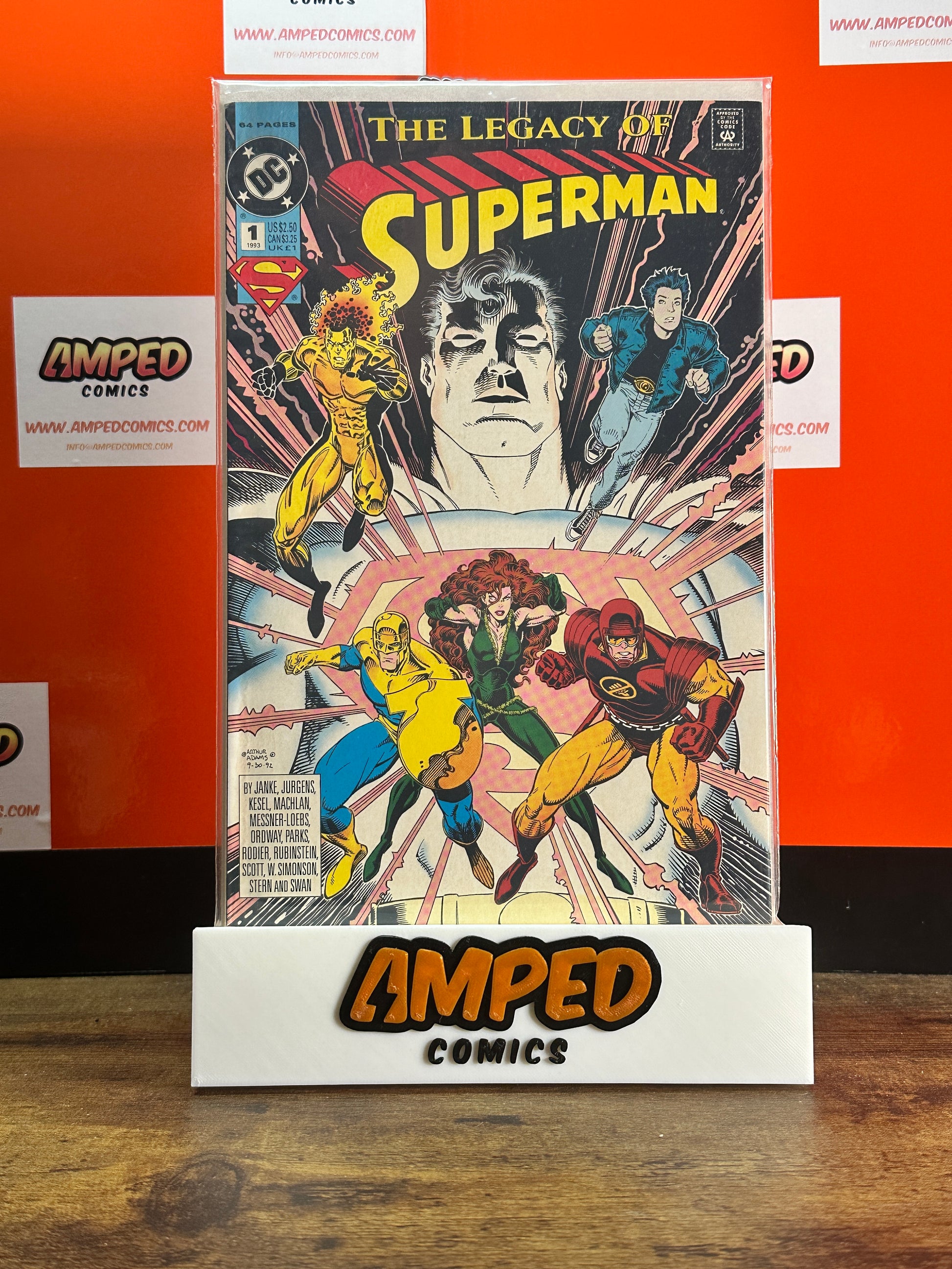 The Legacy of Superman 1 DC Comics 1993