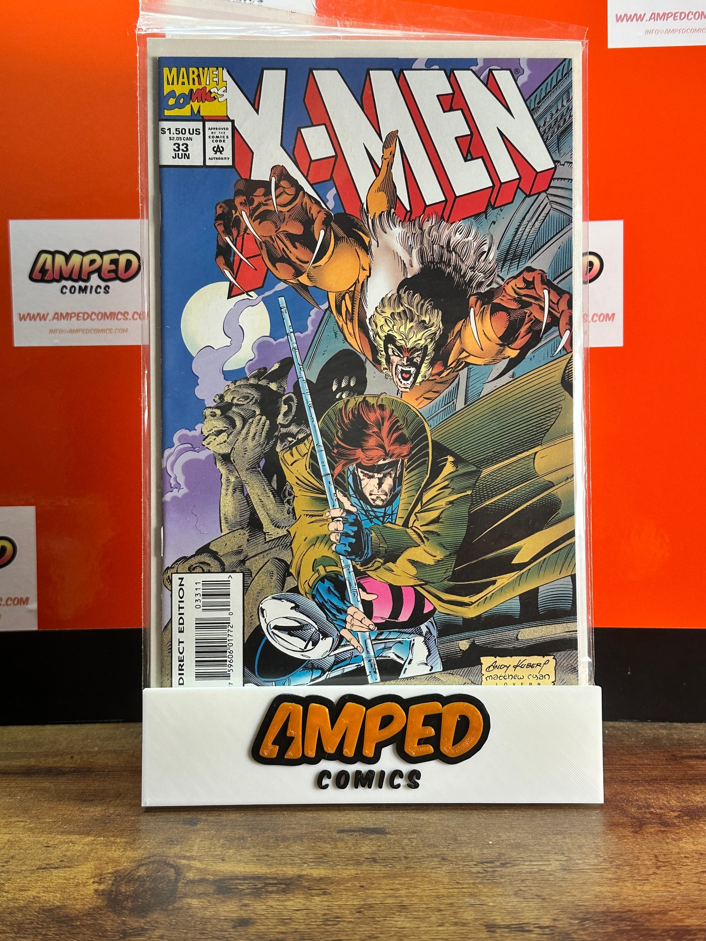 X-Men 33 Marvel Comics June 1994 Direct Edition