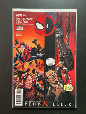 Spider-Man/Deadpool 11 Marvel 2016 Guest-Starring Penn Teller