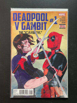Deadpool V Gambit 1 Marvel Comics 2016