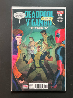 Deadpool v Gambit 4 Marvel Comics 2016