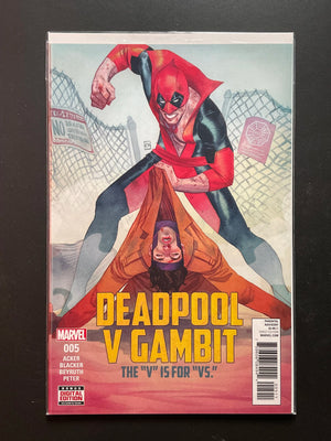 Deadpool v Gambit 5 Marvel 2016