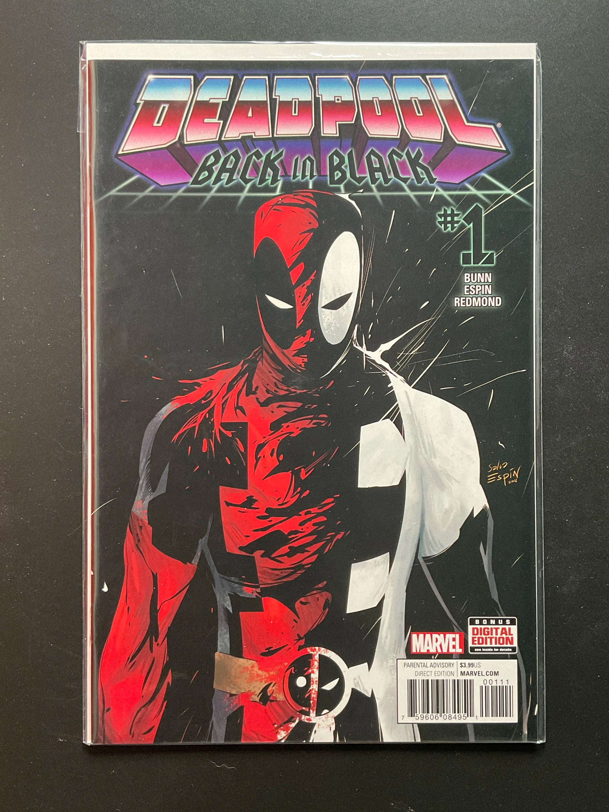 Deadpool Back in Black 1 Marvel 2016