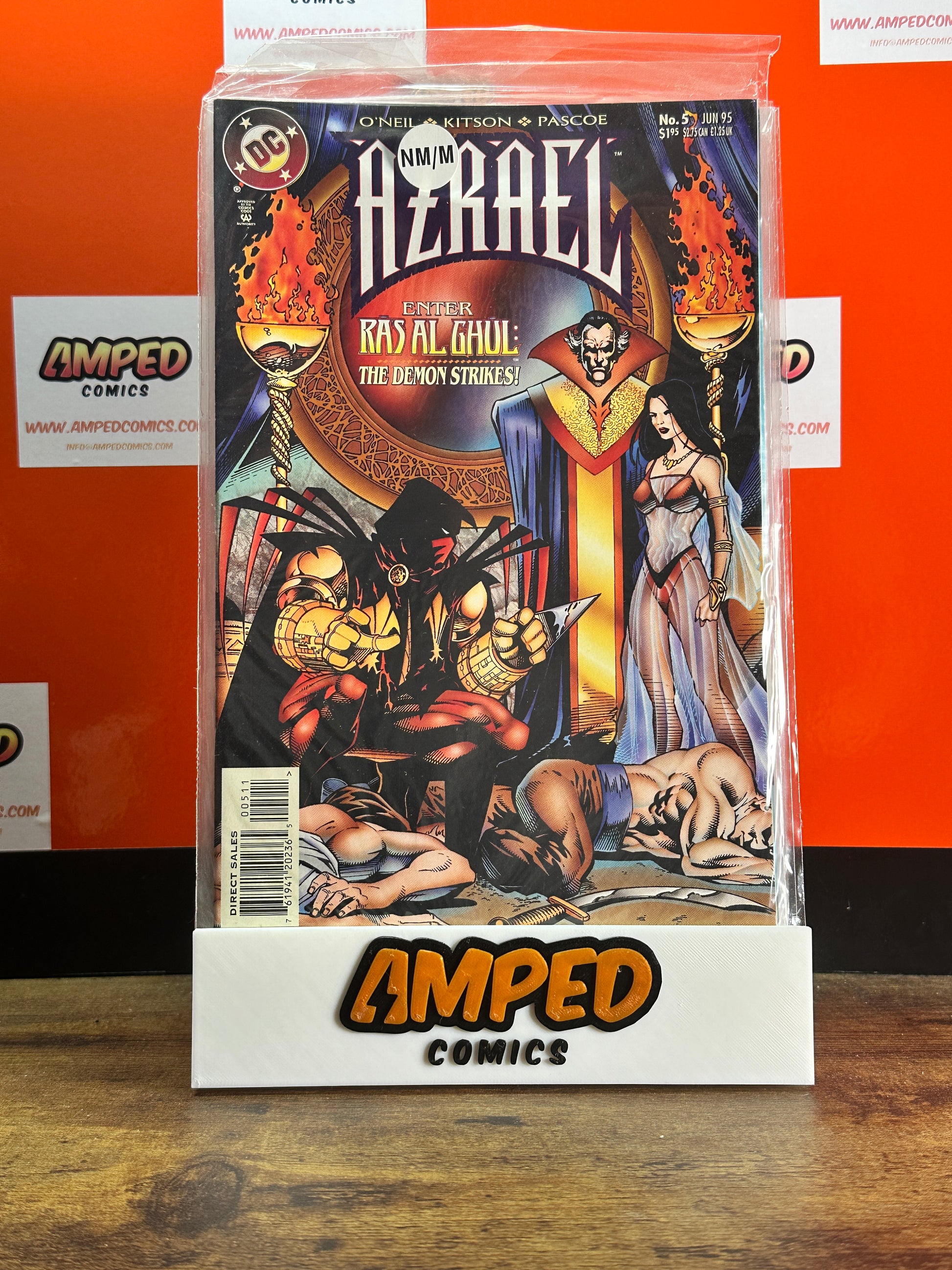 Azrael 5 DC Comics June 1995 Enter Ras Al Ghul