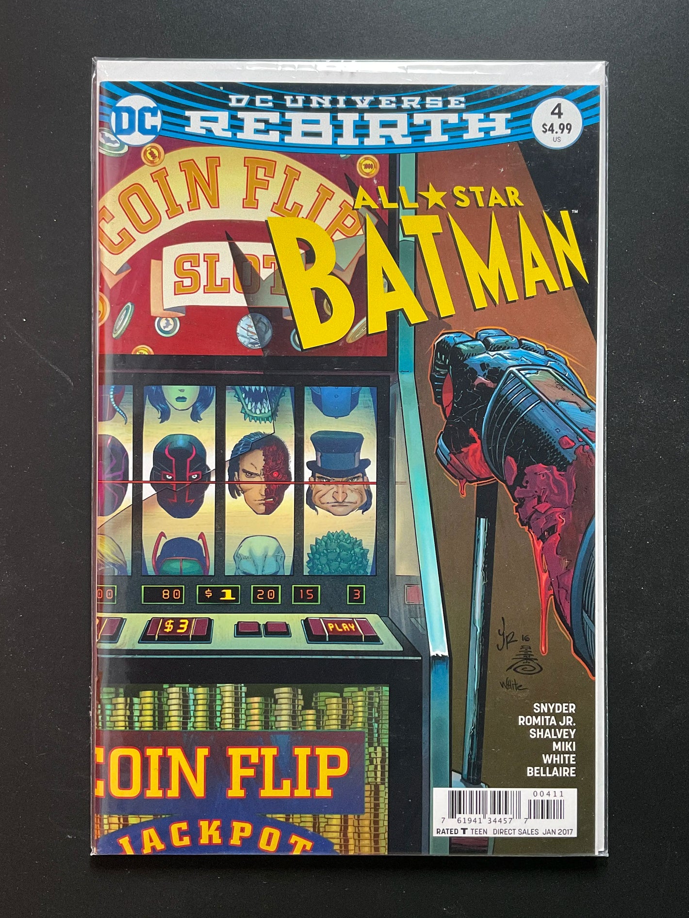 All-Star Batman 4 DC Universe Rebirth (2017) Snyder Romita Jr.