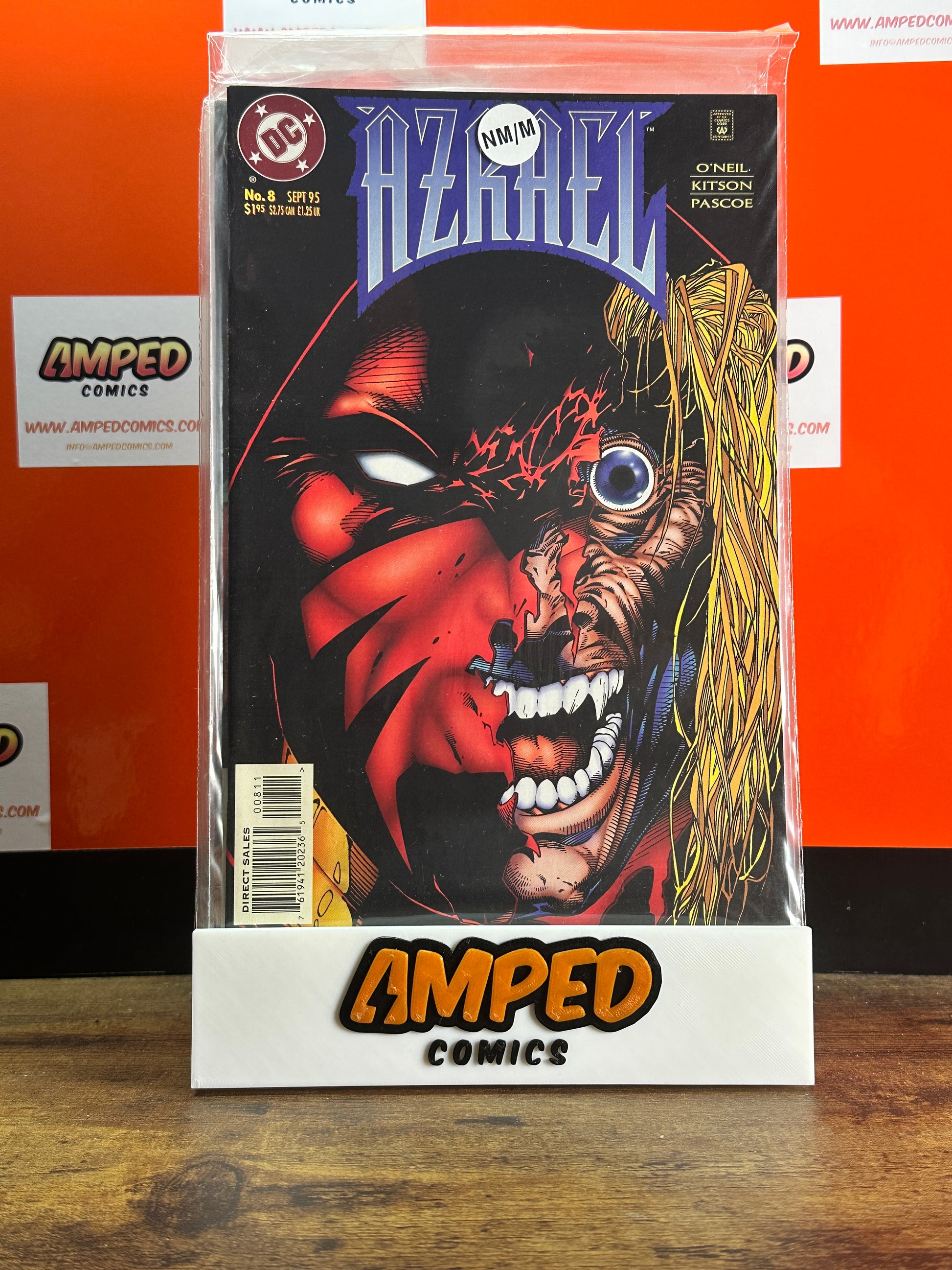 Azrael 8 (DC, Sept 1995) by ONeil, Kitson Pascoe