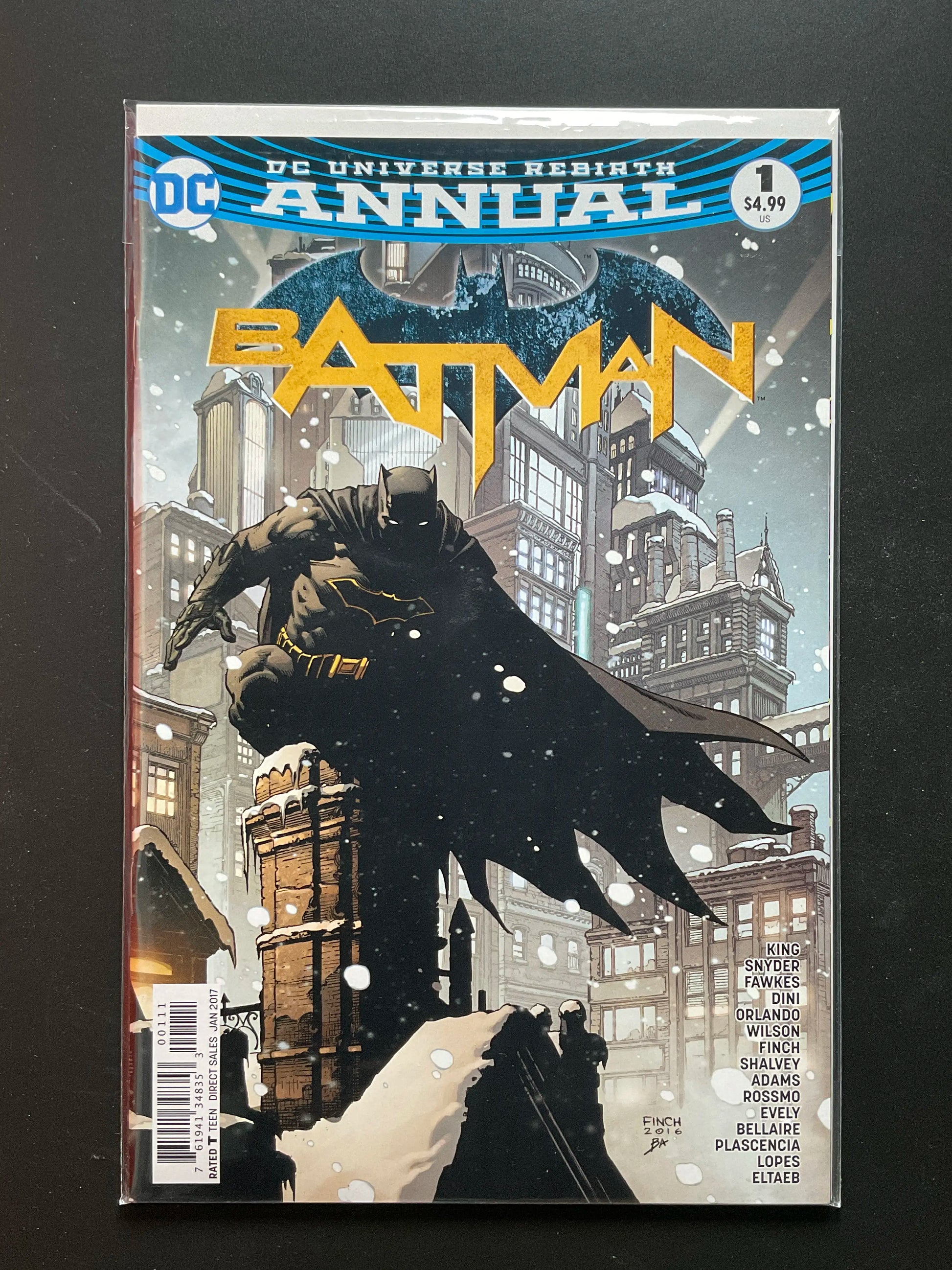 Batman Annual 1 (2017) DC Universe Rebirth