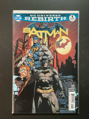 Batman 1 DC Universe Rebirth 2016 by King Finch
