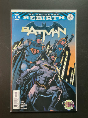 Batman 2 DC Rebirth 2016 by King Finch