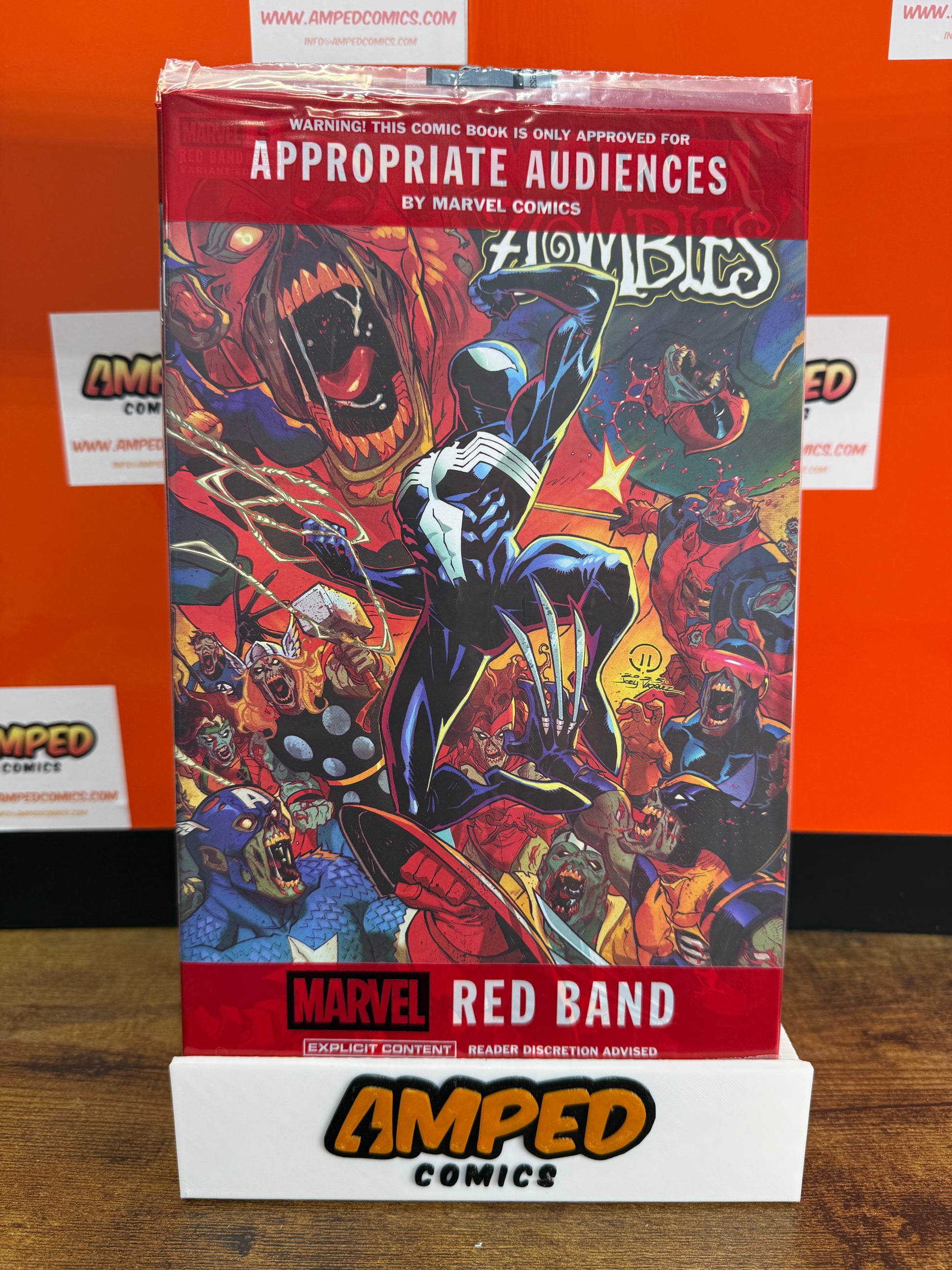Marvel Zombies Red Band #5 Joey Vasquez Var Polybag