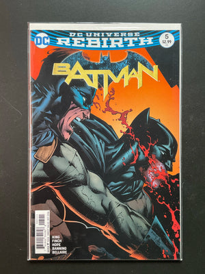 Batman 5 DC Rebirth 2016 by King Finch