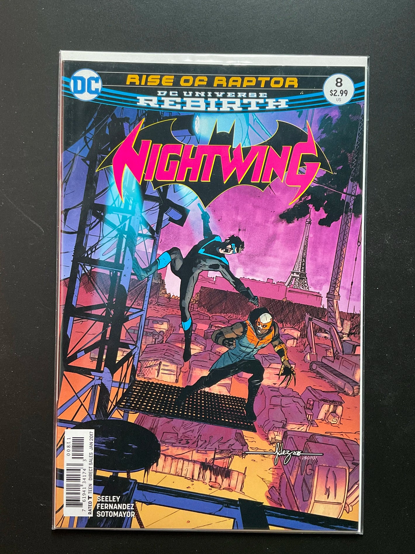 Nightwing 8 DC Universe Rebirth Jan 2017