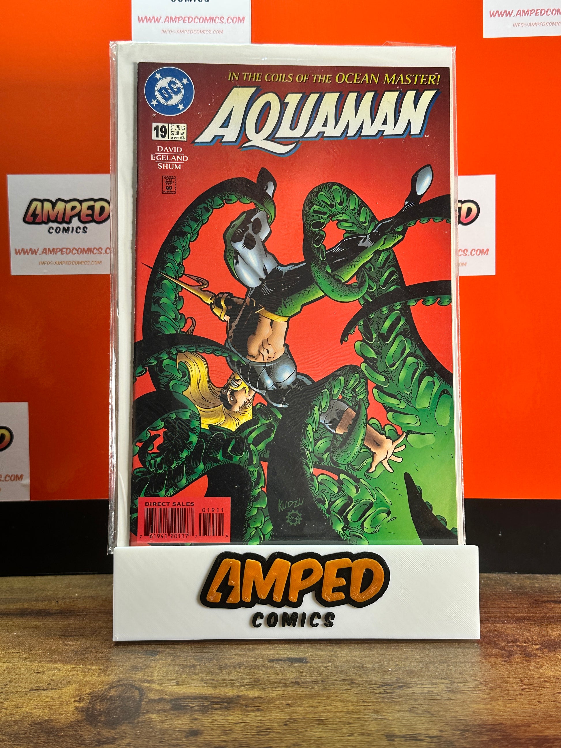 Aquaman 19 DC Comics 1996 Ocean Master Cover