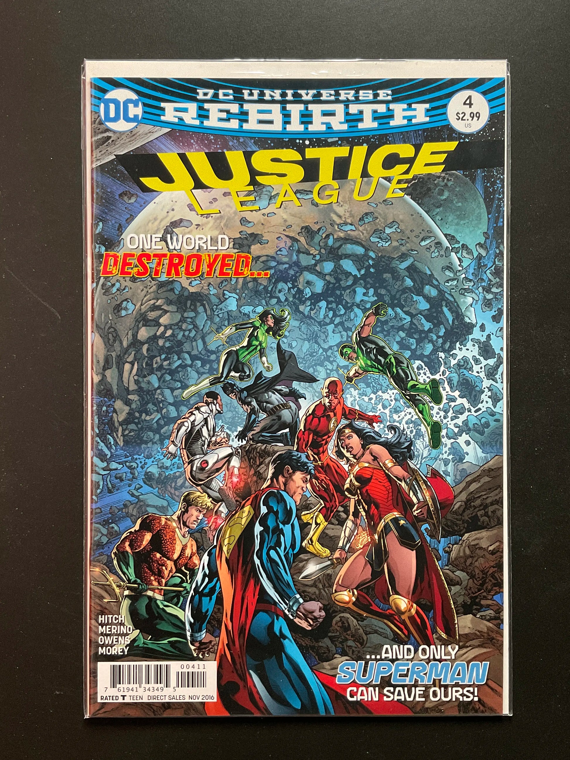 Justice League 4 DC Rebirth Nov 2016