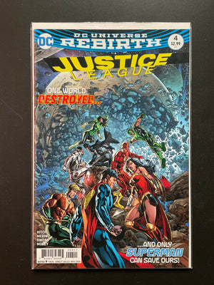 Justice League 4 DC Rebirth Nov 2016