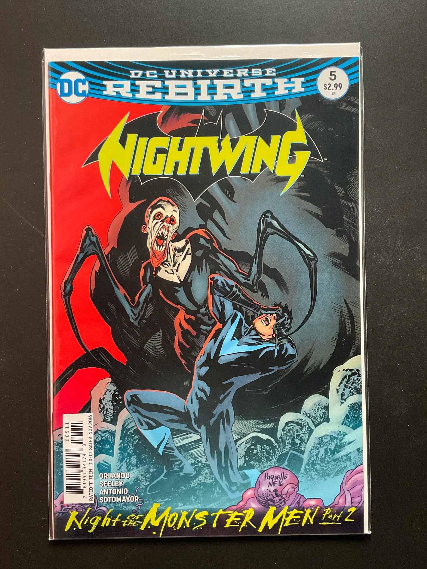 Nightwing 5 DC Rebirth 2016 Night of the Monster Men Part 2
