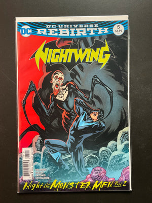 Nightwing 5 DC Rebirth 2016 Night of the Monster Men Part 2