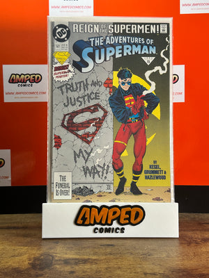Adventures of Superman 501 DC Comics 1993 Reign of the Supermen