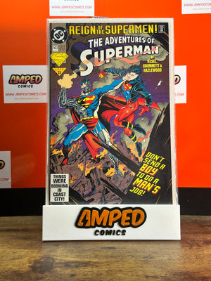 Adventures of Superman 503 DC Comics 1993 Reign of the Supermen