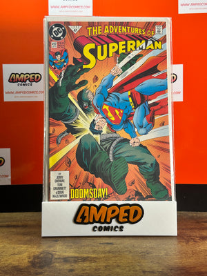The Adventures of Superman 497 DC Comics 1992 Doomsday
