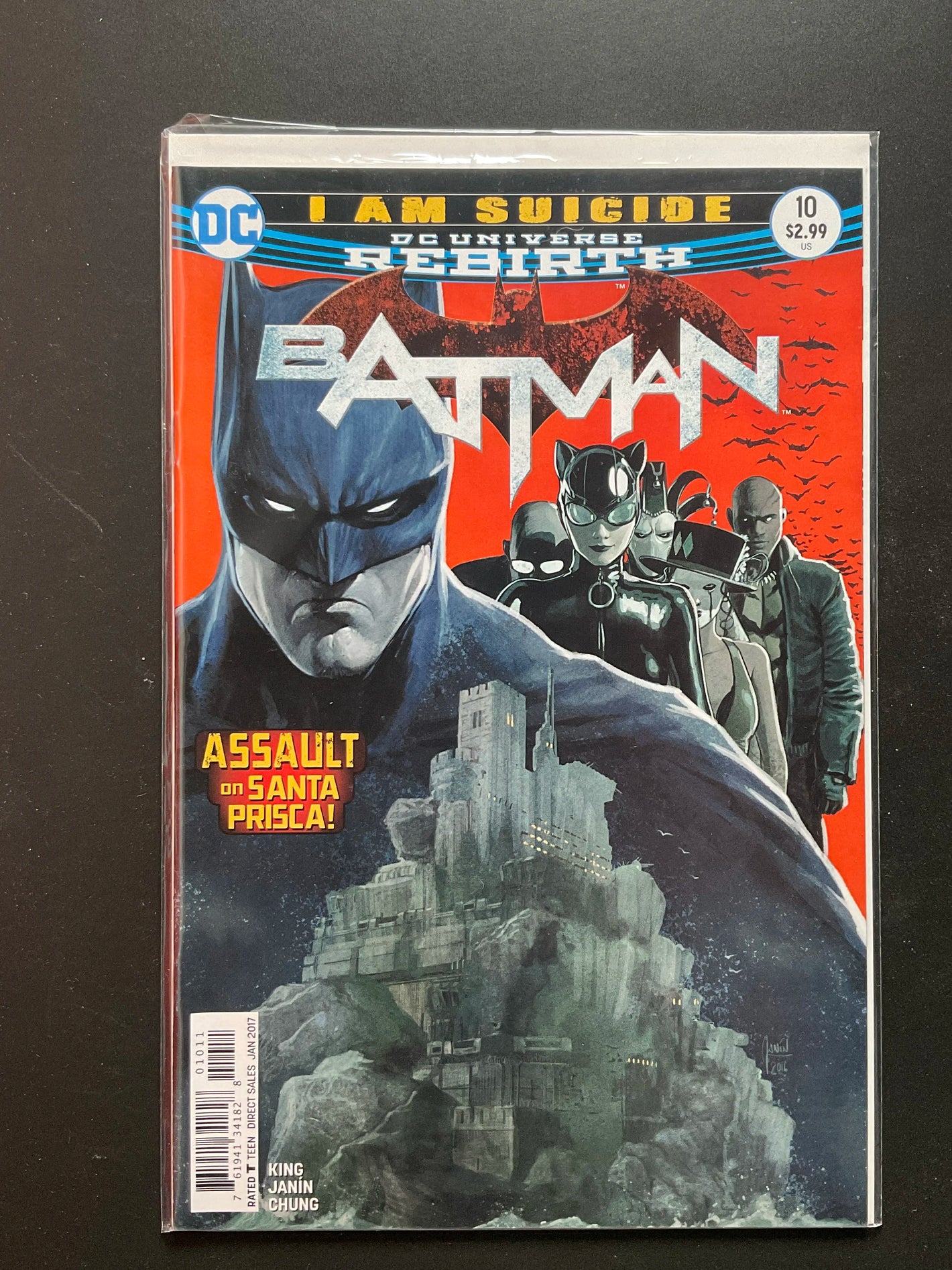 Batman 10 DC Rebirth 2017 - I Am Suicide, Assault on Santa Prisca