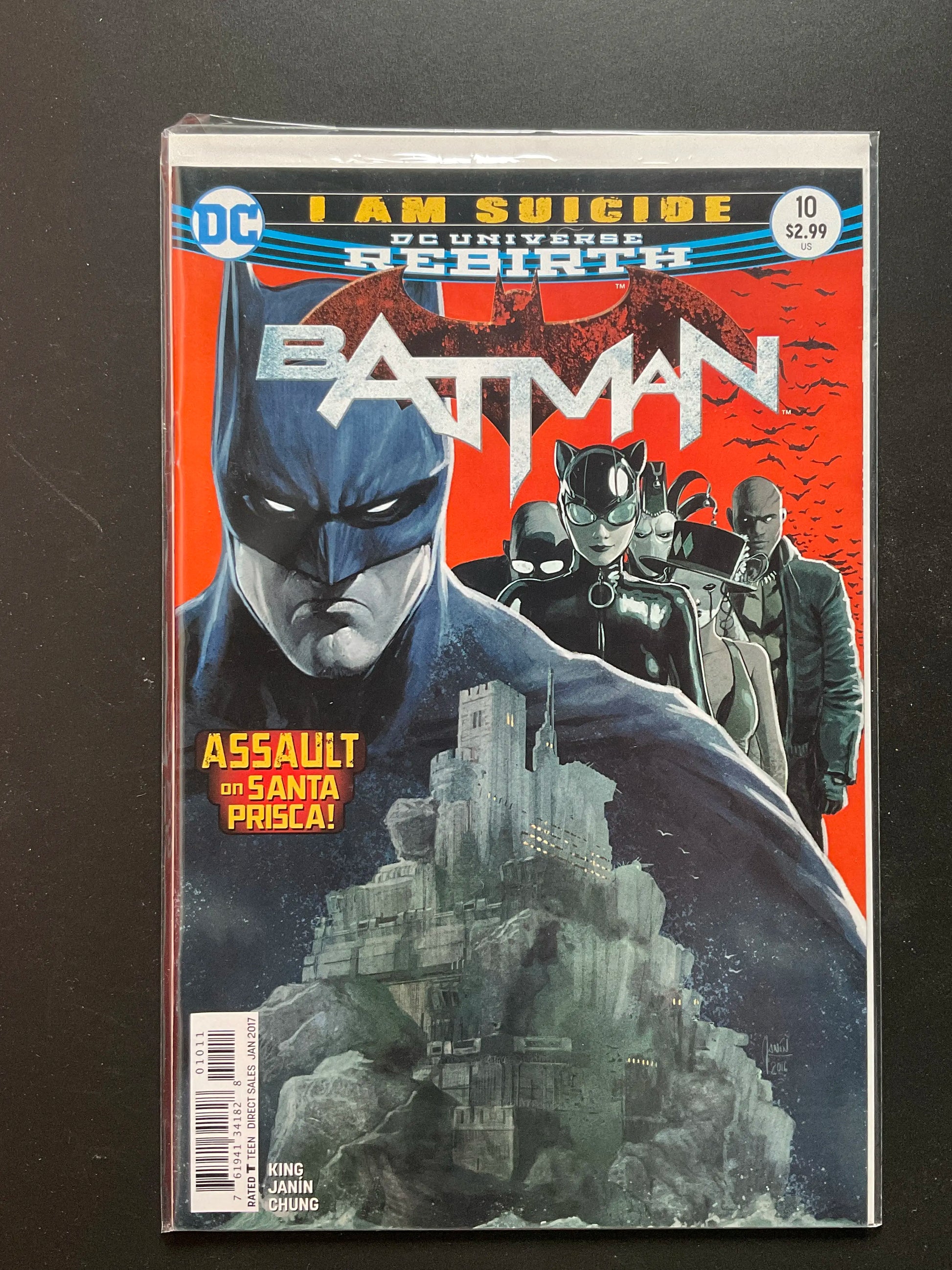 Batman 10 DC Rebirth 2017 - I Am Suicide, Assault on Santa Prisca