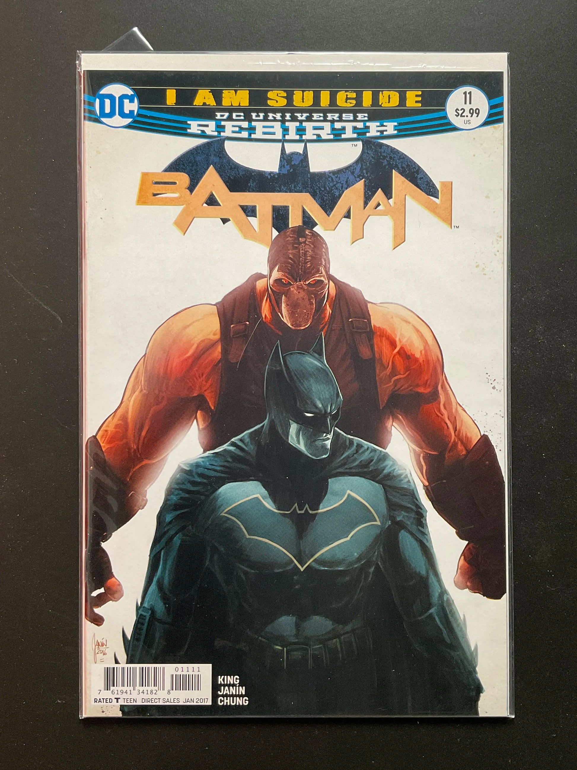 Batman 11 DC Universe Rebirth (2017) I Am Suicide Storyline