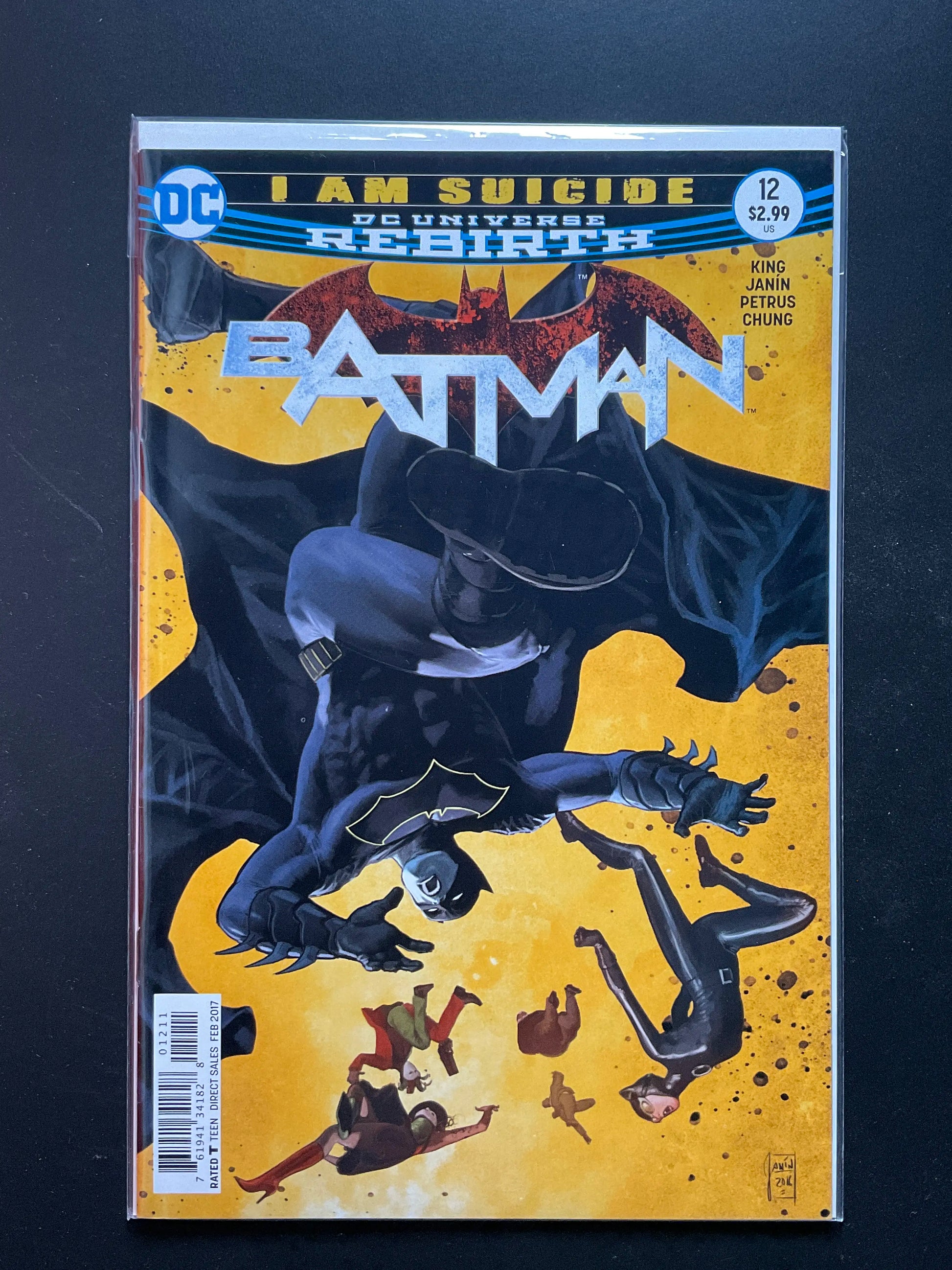 Batman 12 DC Universe Rebirth (2017) - I Am Suicide Storyline