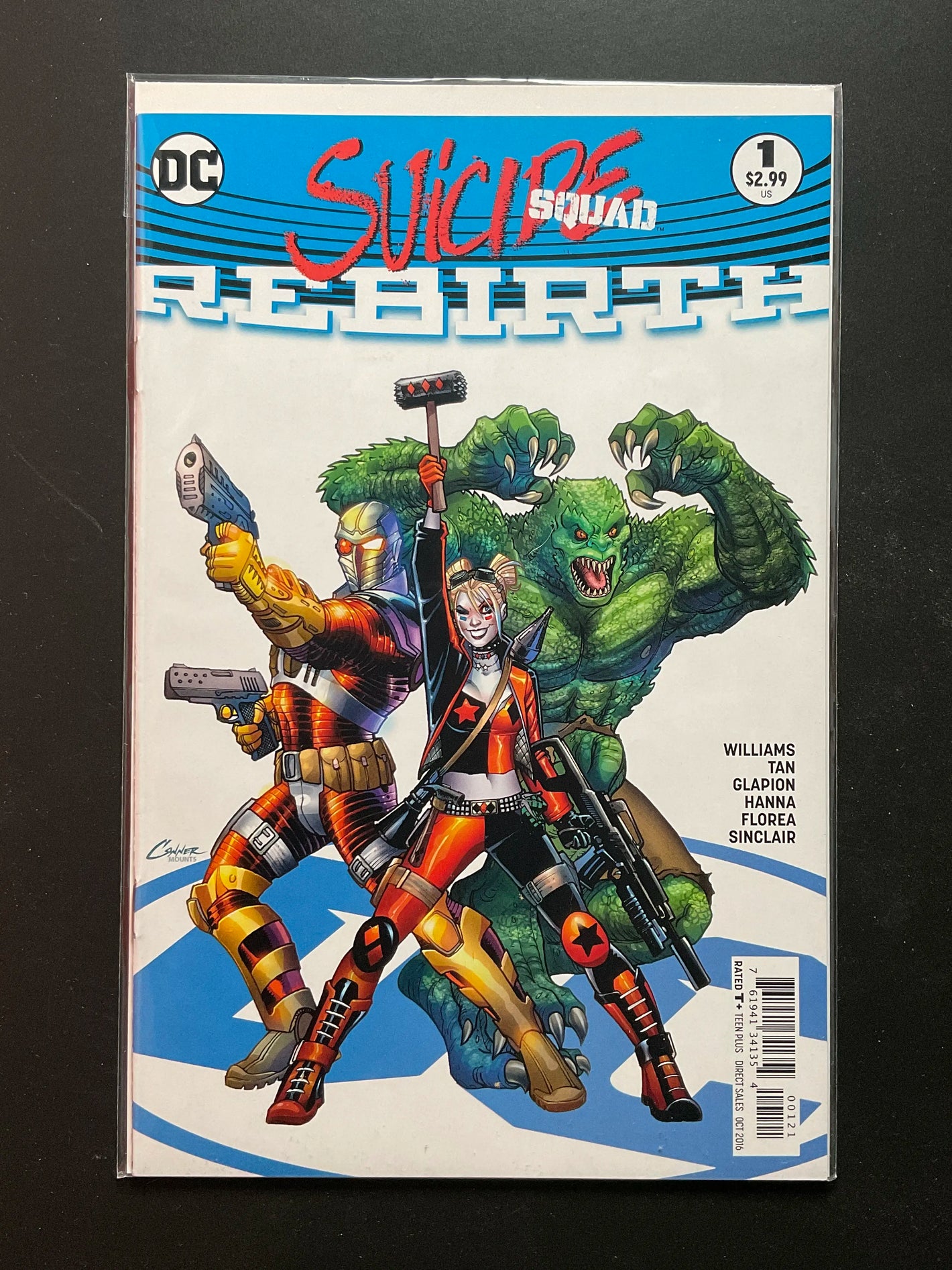Suicide Squad Rebirth 1 DC Comics 2016