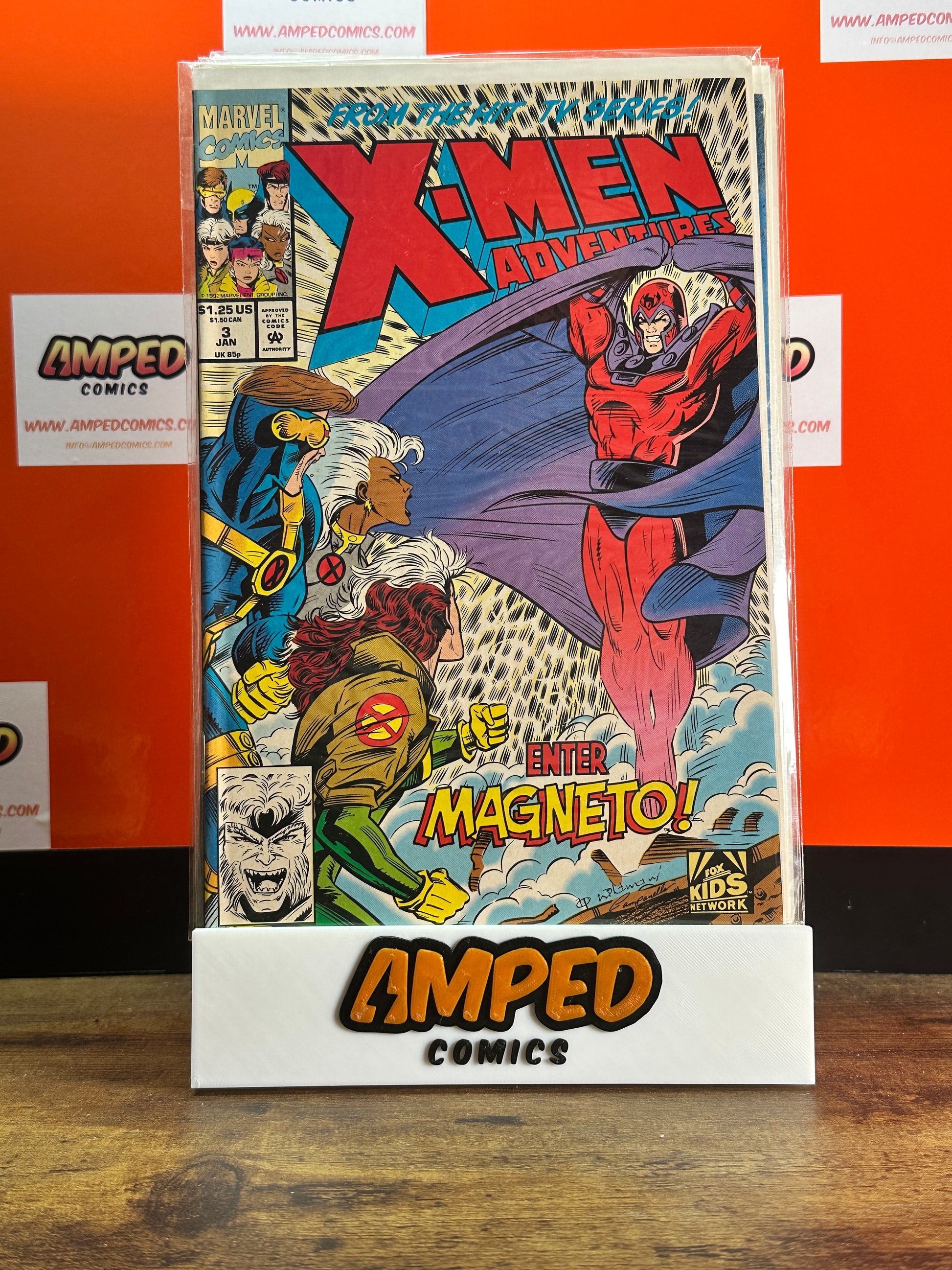 X-Men Adventures 3 Marvel Comics 1992 Enter Magneto