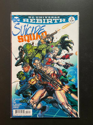 Suicide Squad 3 DC Rebirth Nov 2016