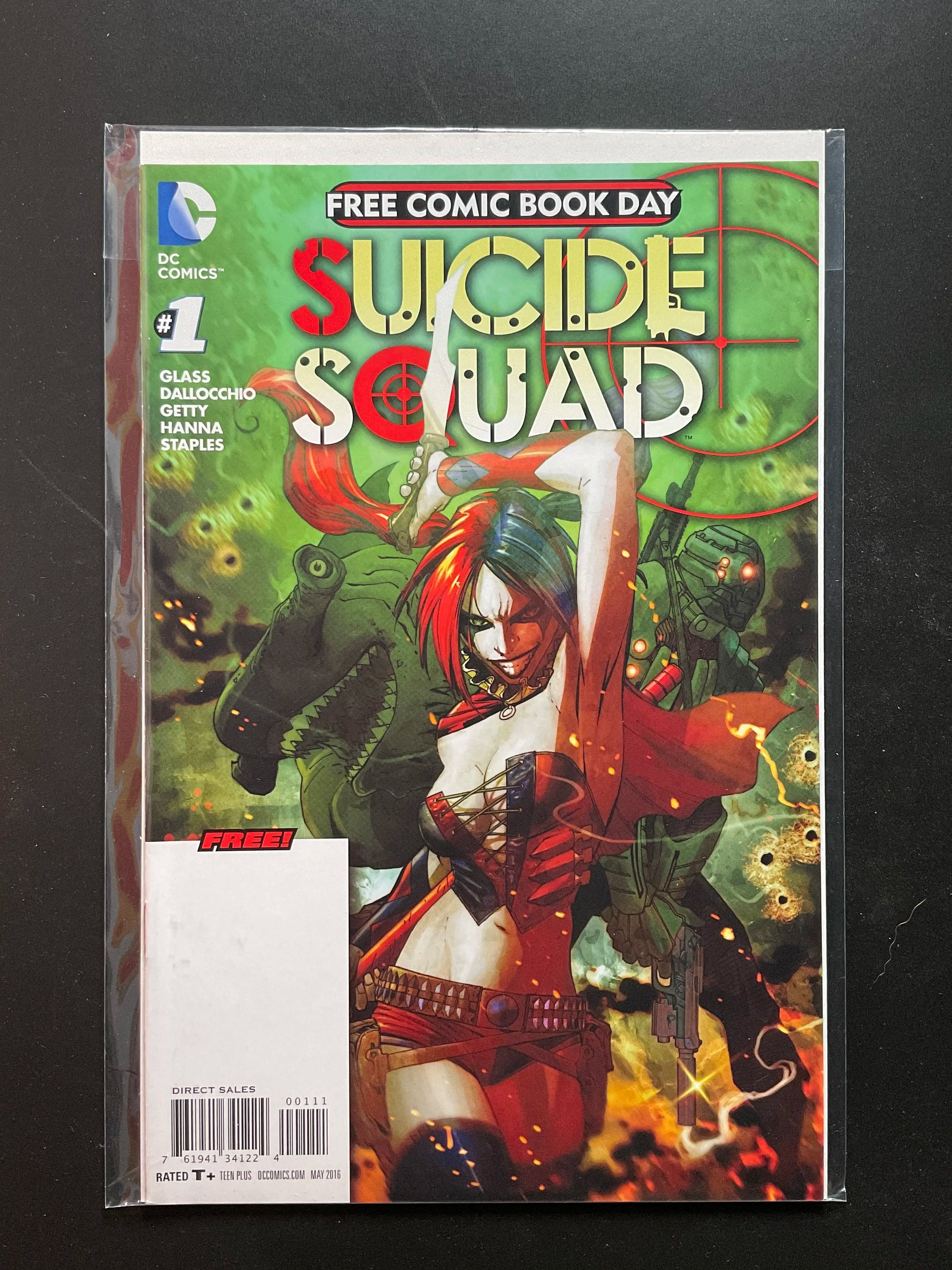 Suicide Squad 1 Free Comic Book Day DC Comics May 2016