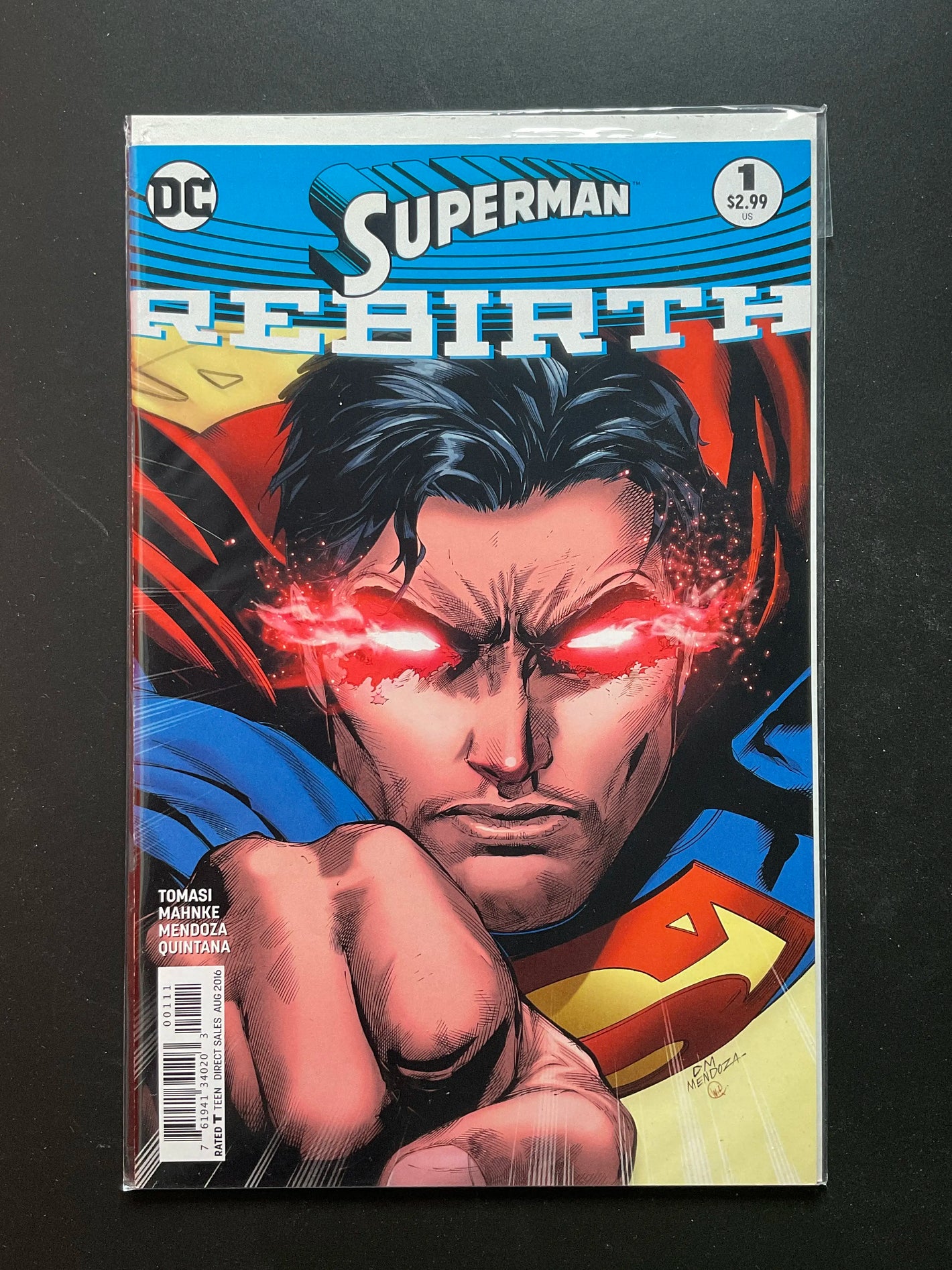 Superman Rebirth 1 DC Comics 2016 Tomasi Mahnke
