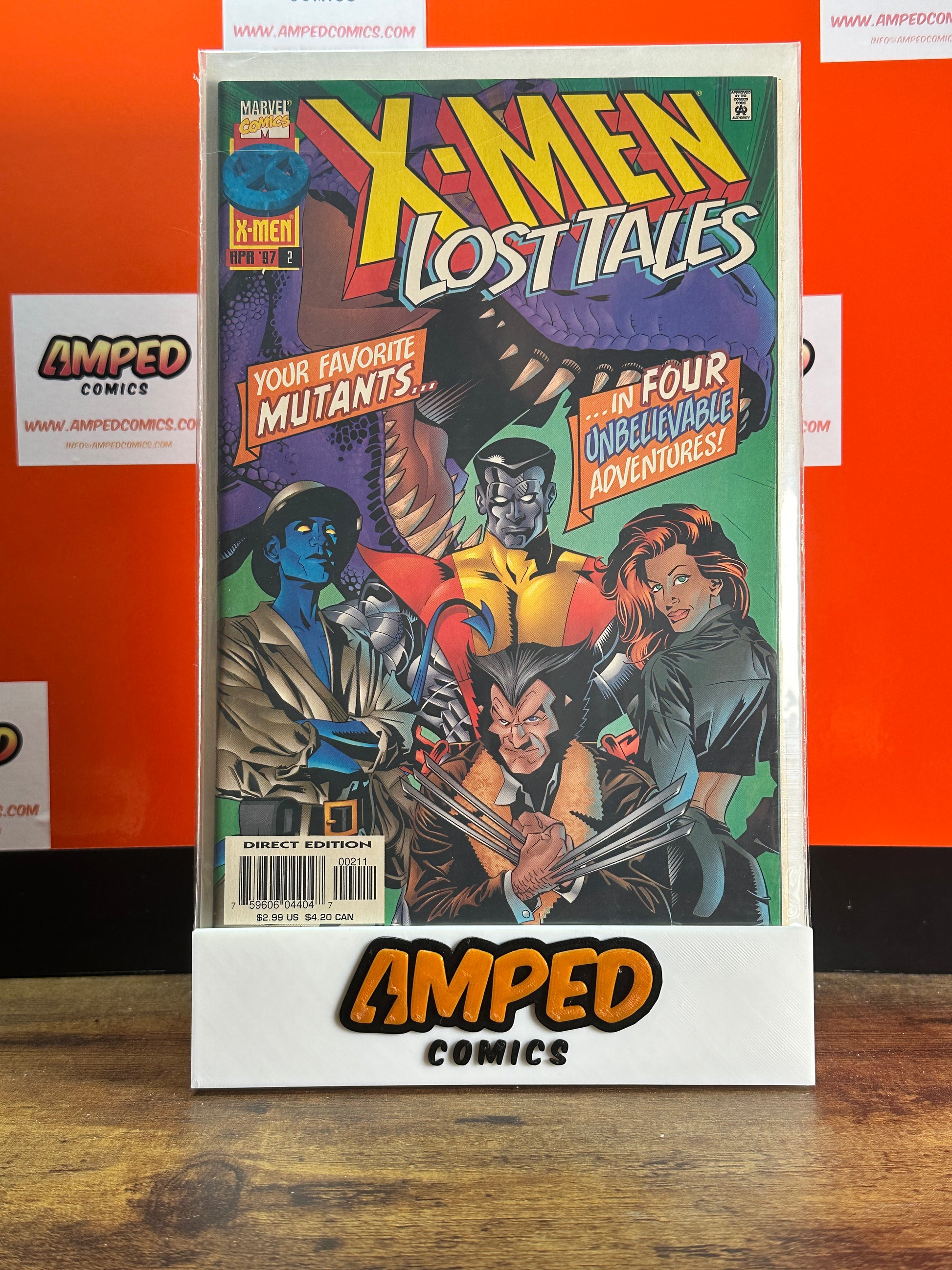 X-Men Lost Tales 2 Marvel Comics 1997 Direct Edition