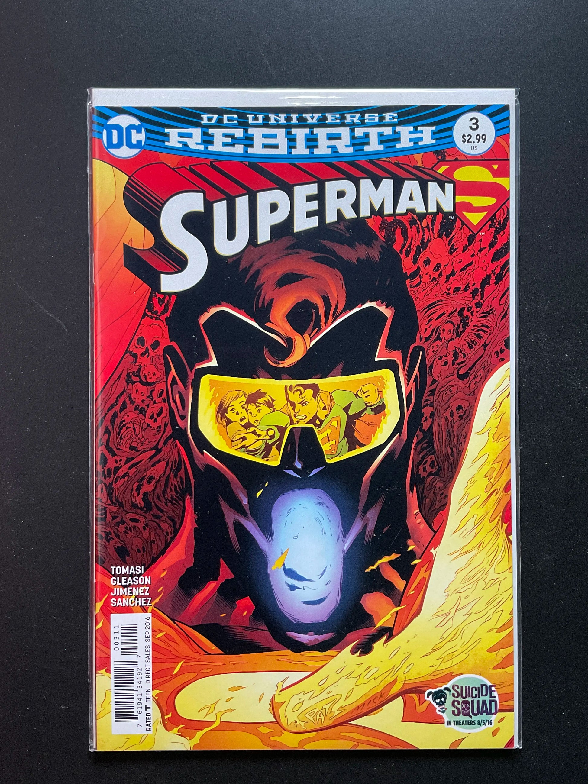 Superman 3 DC Universe Rebirth (2016) Tomasi Gleason