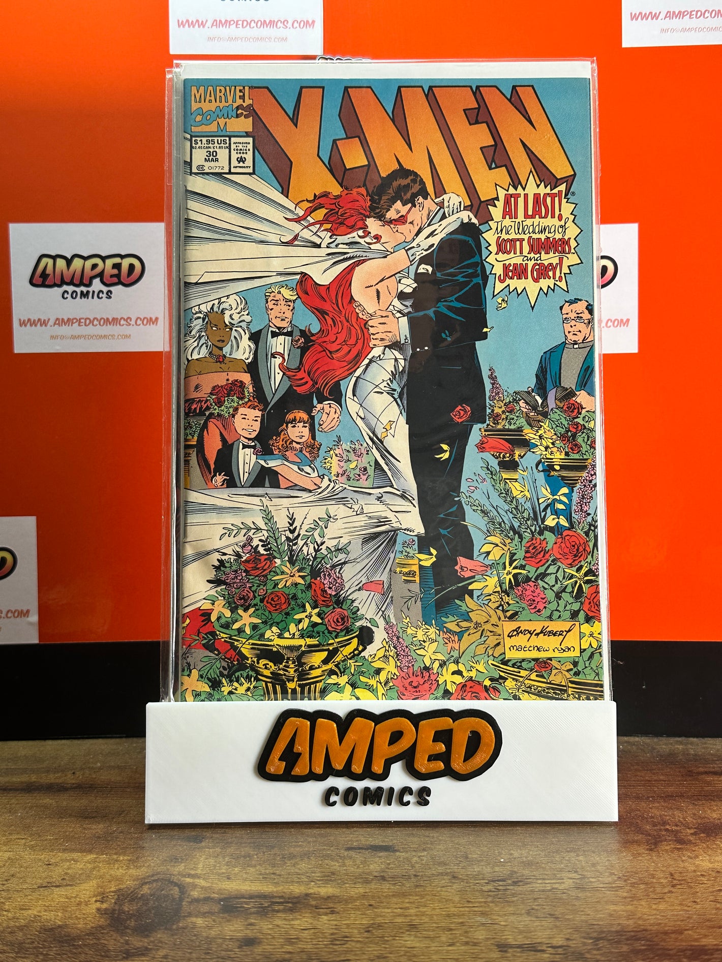 X-Men 30 Marvel Comics March 1994 Wedding of Cyclops Jean Grey