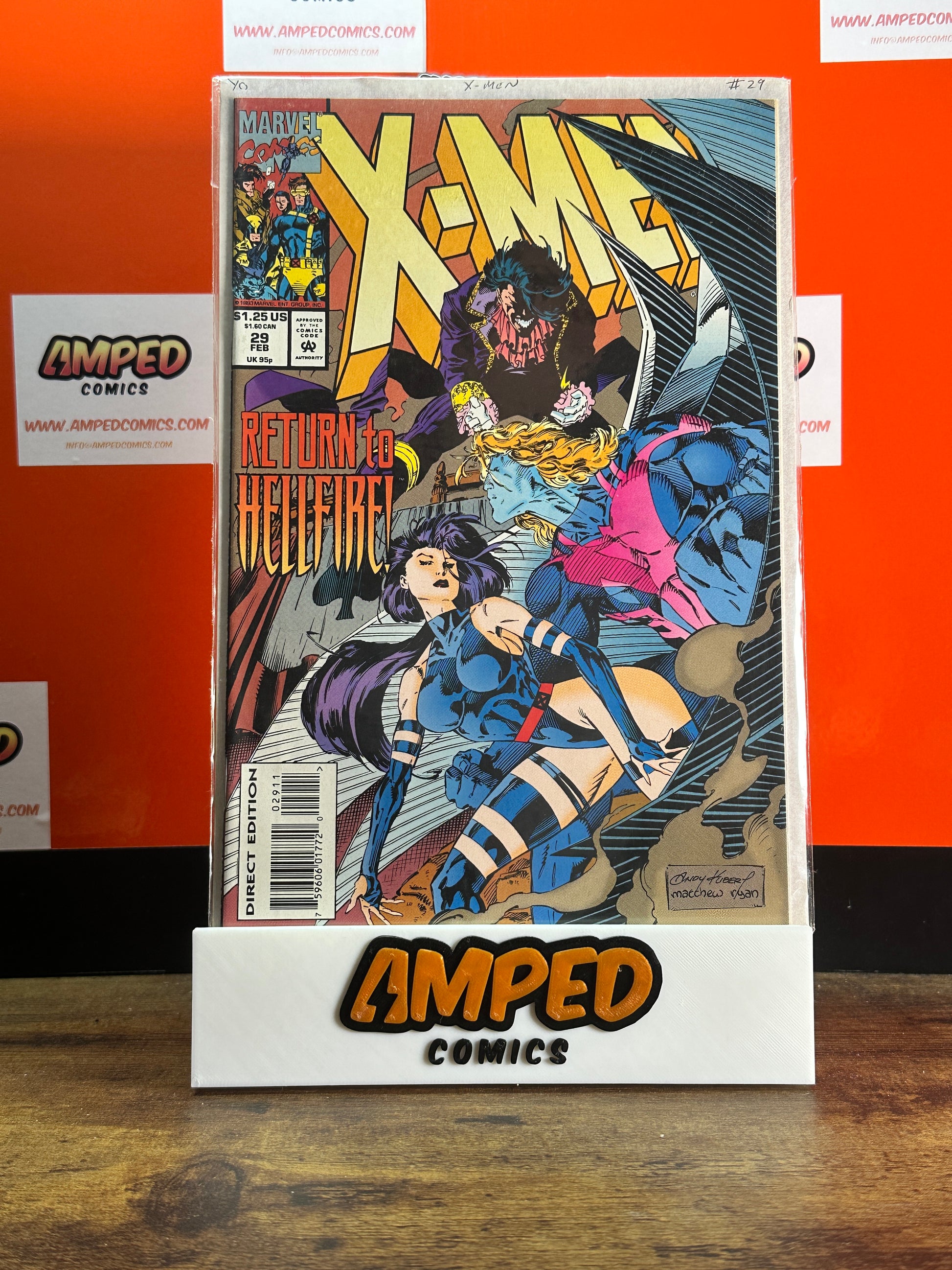 X-Men 29 Marvel Comics February 1994 Return to Hellfire