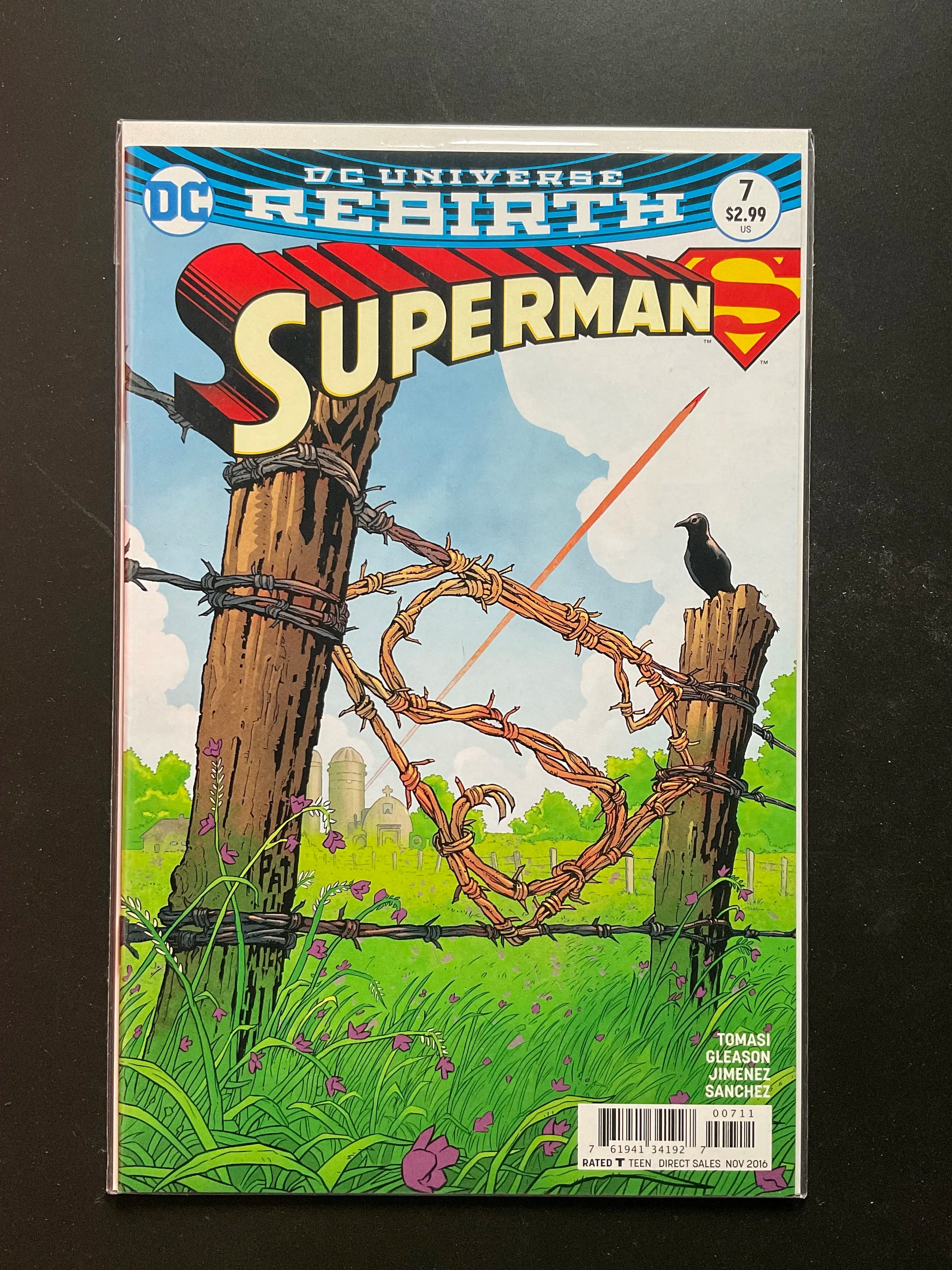 Superman 7 DC Rebirth (2016) by Tomasi Gleason