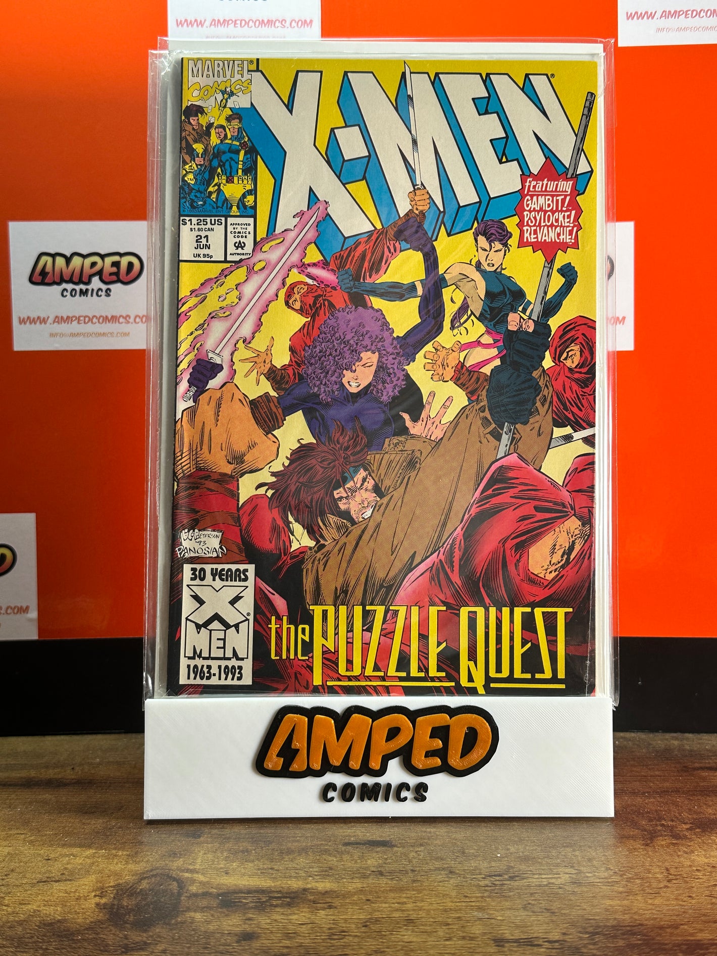 X-Men 21 Marvel Comics June 1993 The Puzzle Quest
