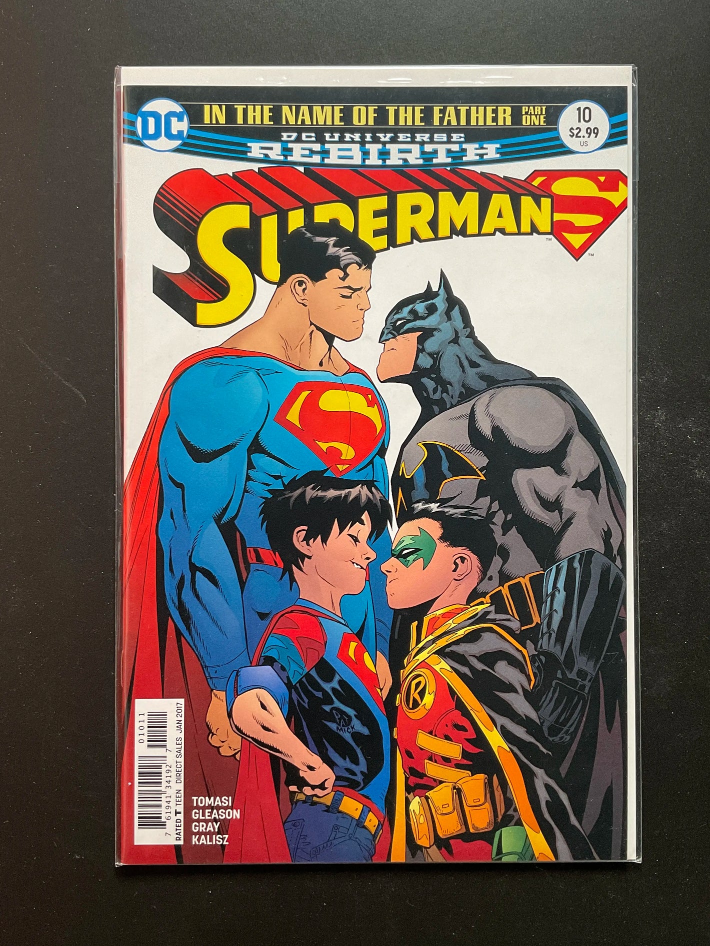 Superman 10 DC Universe Rebirth 2017 Part One In the Name of the Father