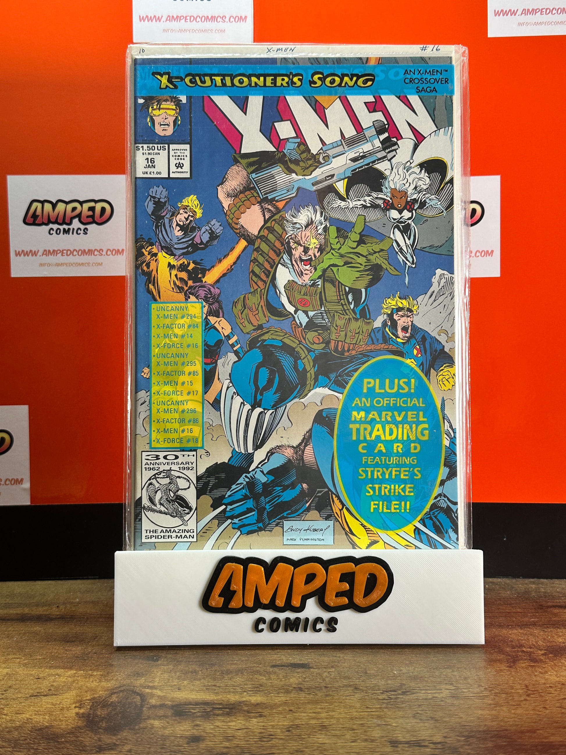 X-Men 16 Marvel Comics January 1993 X-Cutioners Song